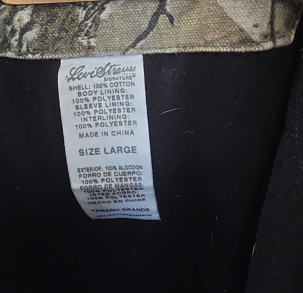 Levi's Field Gear Camouflage Jacket - Green, Brown, Black